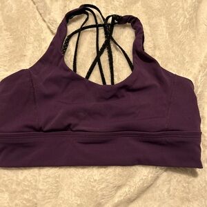 Kadyluxe Women's Purple Sports Bra medium
